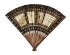 
	
		A collection of Japanese fans, late 19th-early 20th century, including a silk embroidered...