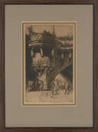 
	
		Sir Frank Brangwyn RA RWS RBA, 
		 
		British 1867-1956; 
		 
		 
		Buttress of the...