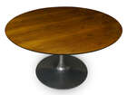 Maurice Burke (1921-2013) for ArkanaTulip style dining table, circa 1970Rosewood veneer,...