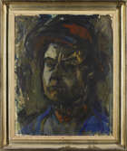 
	
		Sigurd Valdemar Lonholdt, 
		Danish 1910-2001 - 
		 
		Self portrait of the artist...