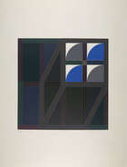 
	
		Gordon House,
		British 1932-2004-
		 
		Series 40cm E, 1965;
		 
		screenprint in...