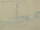 
	
		Alfred Wallis, 
		British 18551942 - 
		 
		Untitled (Double-sided); 
		 
		pencil...