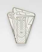 To Be Sold with No Reserve: Roy Lichtenstein, American 1923-1997, Modern Head Pin Brooch, 2021; 