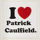 
	
		Jeremy Deller, 
		British, b.1966- 
		 
		I love Patrick Caulfield, 2010, 
		 
		