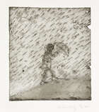 
	
		Colin Self, 
		British b.1941- 
		 
		Untitled, 2009; 
		 
		two etchings on wove,...