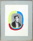 Sonia Delaunay, French 1885-1979, Portrait of Arthur Rimbaud, from Les Illuminations, 1973; 