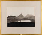 
	
		Fred Uhlman, 
		German/British 1901-1985 - 
		 
		Welsh Landscape no.1; 
		 
		ink...