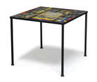 
	
		John Piper (1903-1992), a mosaic tiled coffee table   
		c.1950, one tile bearing...