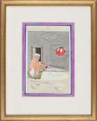 
	
		Kapur Singh of Amristar attributed, study of a glassblower, circa 1880, gouache on paper,...