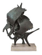 
	
		Otto Hitzberger, 
		German 1904-2002 - 
		 
		Sculpture piece, 1966; 
		 
		patinated...
