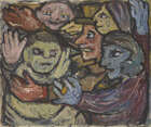 
	
		Ernst Eisenmayer, 
		Austrian/British 19202018 - 
		 
		Five Faces, 1952; 
		 
		oil...