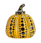 
	
		Yayoi Kusama, 
		Japanese b.1929- 
		 
		Pumpkin, 2016; 
		 
		two painted cast resin...