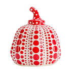 
	
		Yayoi Kusama, 
		Japanese b.1929- 
		 
		Pumpkin, 2016; 
		 
		two painted cast resin...