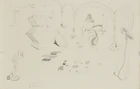 To Be Sold with No Reserve: Anthony Benjamin, British 1931-2002 - Untitled, 1976; 
pencil on...