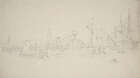 
	
		Edward William Cooke RA, 
		British 1811-1880- 
		 
		Stone Barge (London Bridge);...