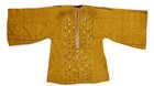 
	
		An embroidered silk shirt, Sa&#39;ada Yemen, late 19th-20th century, the ochre-coloured silk...