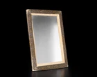 A rectangular lacquered papier-mache mirror case, Qajar Iran, late 19th/early 20th...