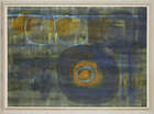 
	
		James Hull, 
		British 1921-1990- 
		 
		Abstract composition in blue and green with...