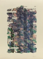 Tom Phillips CBE RA, British 1937-2022, A Humument, Vol IV, 1970; six offset lithographs in...