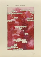 Tom Phillips CBE RA, British 1937-2022, A Humument, Vol IV, 1970; six offset lithographs in...