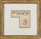 
	
		Ferdinand-Victor-Eugène Delacroix, 
		French 1798-1863- 
		Two sketches: The head and...