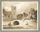 
	
		Thomas Tudor, 
		British 1785-1855- 
		 
		Welsh village scene & A view of Morpeth...