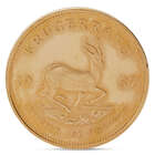 
	
		A South African Krugerrand 1oz fine gold coin, 1987, approx. 34.06g   

	


