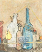 Pamela McVeigh, British 20th century - Repair is a Mundane Part of the Business; mixed media...