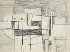 
	
		Henry Cliffe, 
		British 1919-1983- 
		Lyme Regis, 1952; 
		pencil, signed, titled and...