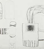 
	
		Henry Cliffe, 
		British 1919-1983- 
		Lyme Regis, 1952; 
		pencil, signed, titled and...