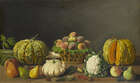
	
		Follower of Luis Meléndez, 
		 
		Spanish 1716-1780- 
		 
		Still life with fruit...
