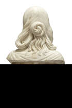 
	
		Sir John Robert Steell, Scottish, 1804-1892, a marble bust of a young woman, dated 1856,...
