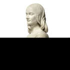 
	
		Sir John Robert Steell, Scottish, 1804-1892, a marble bust of a young woman, dated 1856,...
