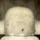 
	
		Sir John Robert Steell, Scottish, 1804-1892, a marble bust of a young woman, dated 1856,...