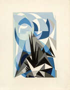 
	
		Giacomo Balla, 
		Italian 1871-1958- 
		 
		Pessimismo e Optimismo, 1953; 
		 
		