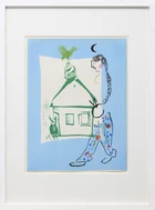 Marc Chagall, Russian/French 1887-1985, The House in my Village, 1960 [M.283]; lithograph...
