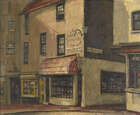 
	
		John Cole RBA ROI, 
		British 1903-1975 - 
		 
		In the Brighton Lanes;
		 
		oil...