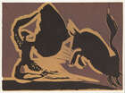 
	
		Pablo Picasso, (Spanish 1881-1973) 
		Mounted Picador and Farol 1962;
		Two linocuts in...