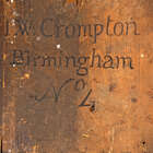 
	
		A George III mahogany breakfront bookcase, late 18th century, the fluted cornice above...