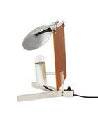 
	
		A prototype lamp (British) 
		c. 1960&#39;s, unsigned
		An interesting mid century desk...