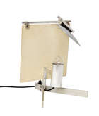 
	
		A prototype lamp (British) 
		c. 1960&#39;s, unsigned
		An interesting mid century desk...