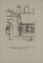 
	
		James Abbott McNeill Whistler RBA, 
		American 1834-1903- 
		 
		The Butcher&#39;s Dog,...