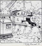 
	
		Timothy Marwood,
		British 1954-2008-
		 
		Thomas the Tank Engine, 1993;
		 
		