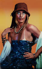 
	
		Cindy Sherman, 
		American b.1954- 
		 
		 
		Self Portrait with Sun Tan, 2003;...