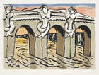 
	
		Man Ray, 
		American 1890-1976- 
		 
		Le Pont Neuf [Anselmino 6], 1970; 
		 
		