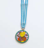 
	
		Grayson Perry CBE RA, 
		British b.1960- 
		 
		Teddy Bear Necklace Medal, 2018;...