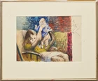 Eric James Malthouse, British 1914–1997 - Six works on paper and prints including 'Man, Boy...