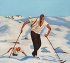 British school, 20th century - Three works including 'After Alfon Walde's Einsamer Berghog'; 