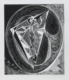 Gertrude Hermes OBE RA, British 1901-1983, The Yoke, 1953; woocut on wove, signed, dated and...