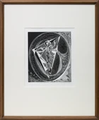 Gertrude Hermes OBE RA, British 1901-1983, The Yoke, 1953; woocut on wove, signed, dated and...